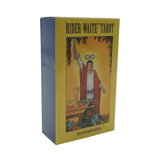 Tarot Rider Waite auf Spanisch, Taschenausgabe, 10 x 6 cm, mit Lernanleitung von Esotericart