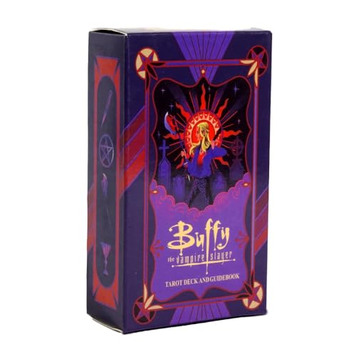 Tarot von Buffy Jägern, 78 Karten, illustriert mit den Charakteren der Serie – Wahrsagespiel von Esotericart