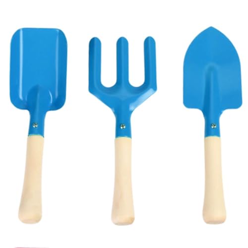 Esschert Design Kinder Gartenset Blau 3 teiliges Set, KG47-2 von Esschert Design