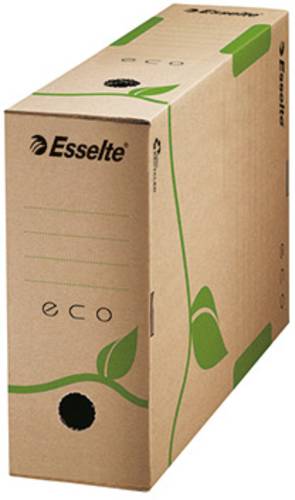 Esselte Archivbox 623917 100mm x 327mm x 233mm Wellpappe Naturbraun von Esselte