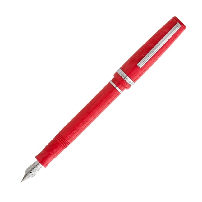 Esterbrook Füllhalter JR Pocket Pen Carmine Red Palladium B von Esterbrook