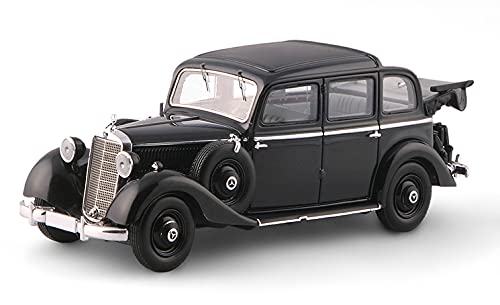 Esval Models 1936-1940 Mercedes 260D Pullman Landaulet (obere Abdeckung geschlossen und offene Rückseite), Maßstab 1/43 von Esval Models