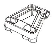 EtriiQURV MJX Hyper Go 14209 14210 Originalersatzteil for Querlenker, Stoßdämpfer, Reifen, Chassis, Karosserie, Antriebswelle, Ersatzteil, Originalteil(14150B) von EtriiQURV