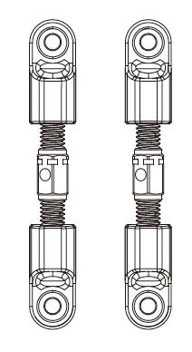 EtriiQURV MJX Hyper Go 14209 14210 Originalersatzteil for Querlenker, Stoßdämpfer, Reifen, Chassis, Karosserie, Antriebswelle, Ersatzteil, Originalteil(16431) von EtriiQURV