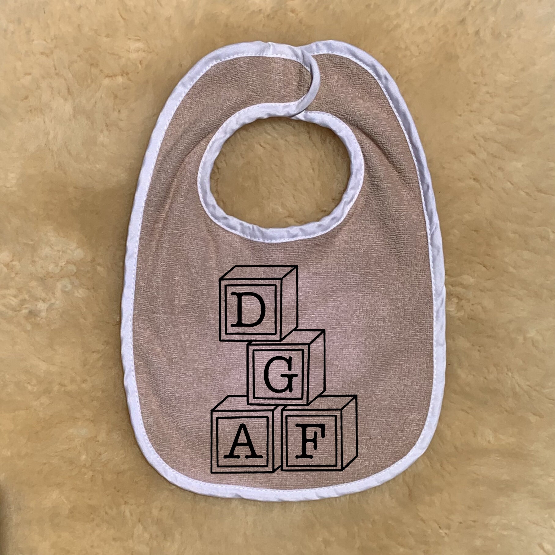 Dgaf Baby-Lätzchen - Crude Rude Funny Weird, Unisex, Für Neugeborene, Kleinkinder, Lustiges Geschenk Zur Babyparty von Etsy - 101DamnationsShop