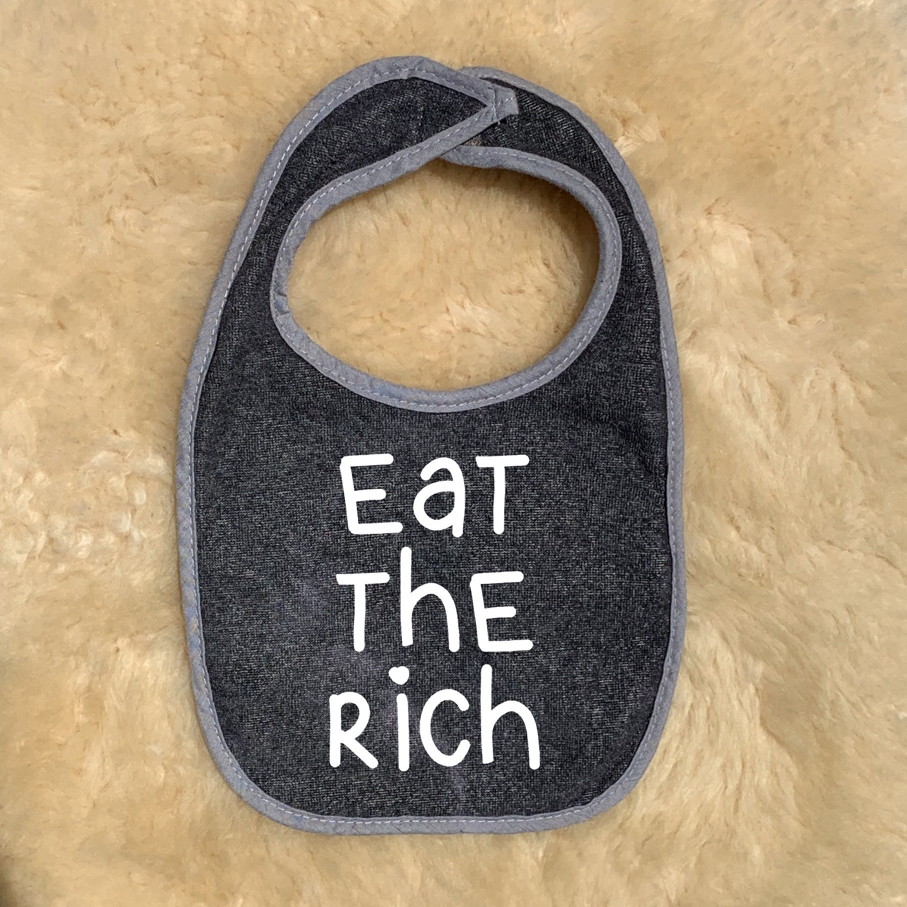 Essen Sie Die Reiche Baby Lätzchen, Wider Dissent Geschenk Unhöflich Witzig Freche Gruselige Witchy, Unisex Säugling Neugeborene Kleinkind von Etsy - 101DamnationsShop