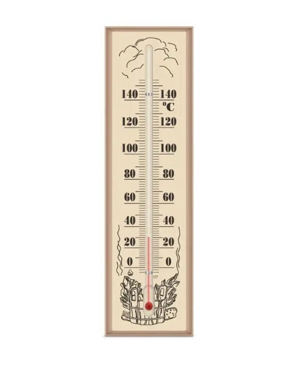 Alkohol-Thermometer Aus Holz Für Bad Und Sauna von Etsy - 13abyDream