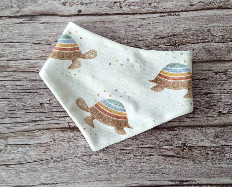 Baby Halstuch Schildkröte Regenbogen Baumwolle Spucktuch Geschenk Geburt Taufe Kind Kinder Jersey Babygeschenk Meer Ozean von Etsy - 17Maschen