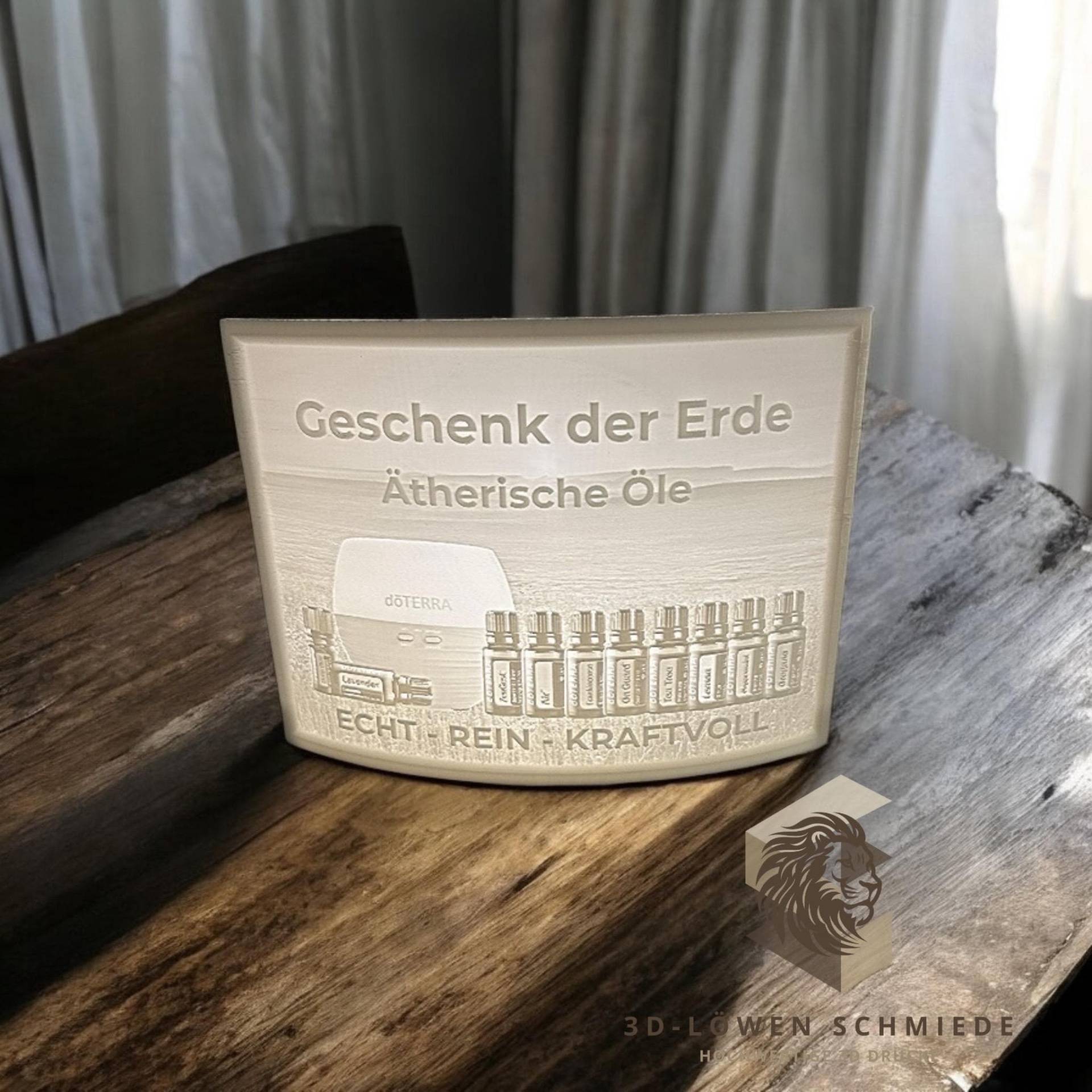 Doterra Lichtbild „Geschenk Der Erde" Austeller, Mit Led Beleuchtung, Zur Präsentation von Etsy - 3DLoewenSchmiede