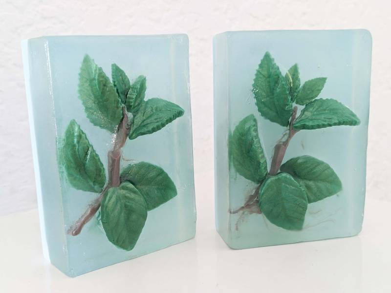 Mint Sprig Seife - Eukalyptus & Minze 4+ Unze Bar von Etsy - 3DSoapArt