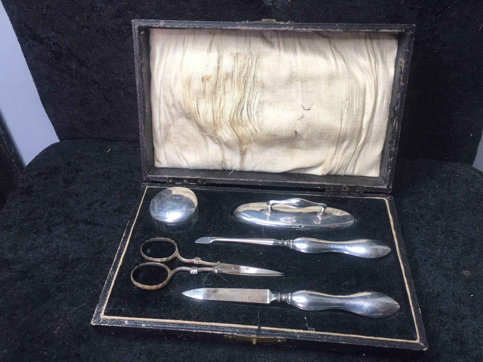 Vintage Art Deco William Devenport Sterling Silber Maniküre Set von Etsy - 5426408