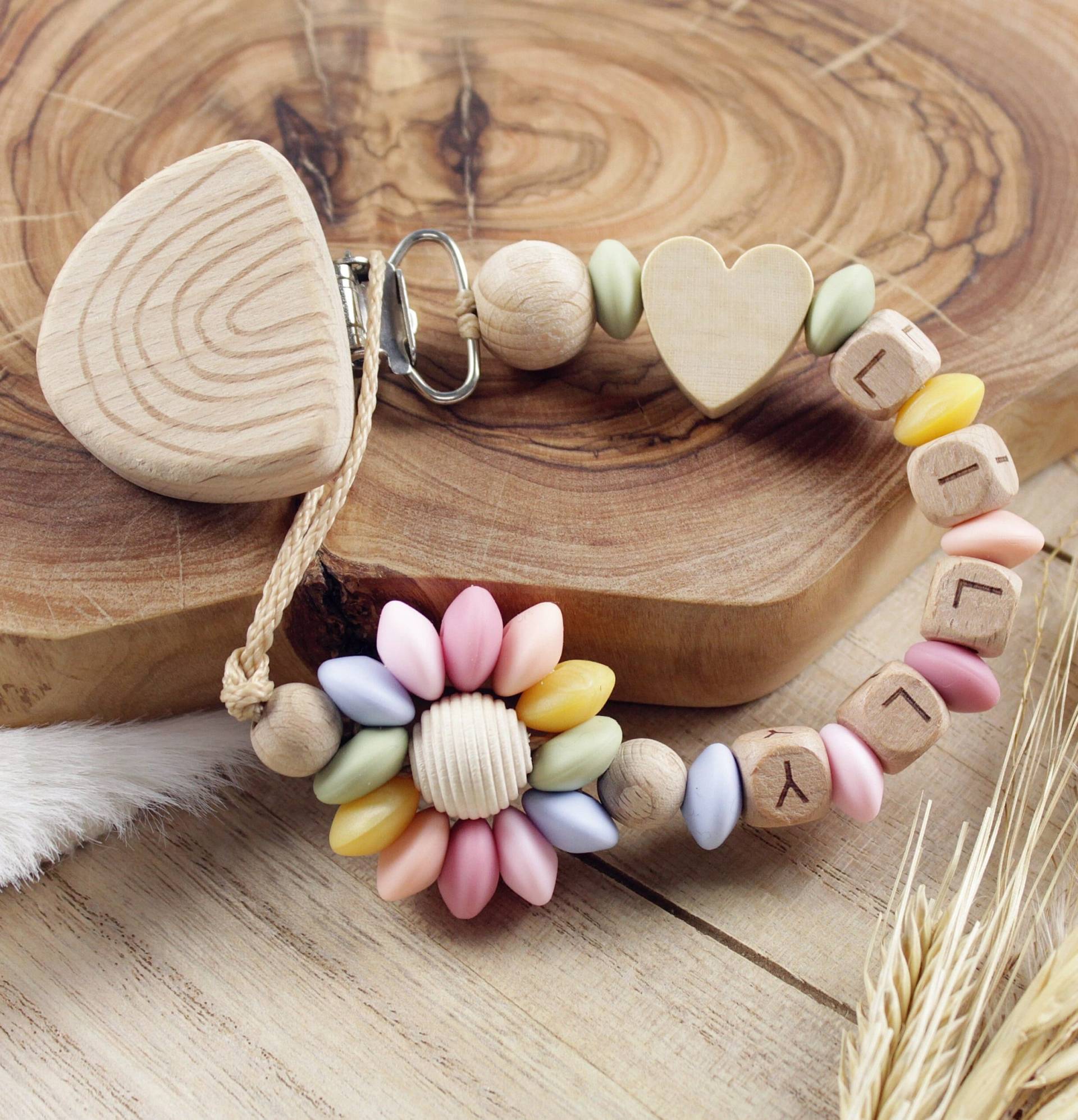 Schnullerkette Personalisiert, Mädchen, Babygeschenk Geburt, Regenbogen, Mit Namen, Geschenk Rainbow Schnullerkette Personalisiert, Mädchen, Babygeschenk Geburt, Regenbogen, Mit Namen, Geschenk Rainbow von Etsy - 7miniwunder