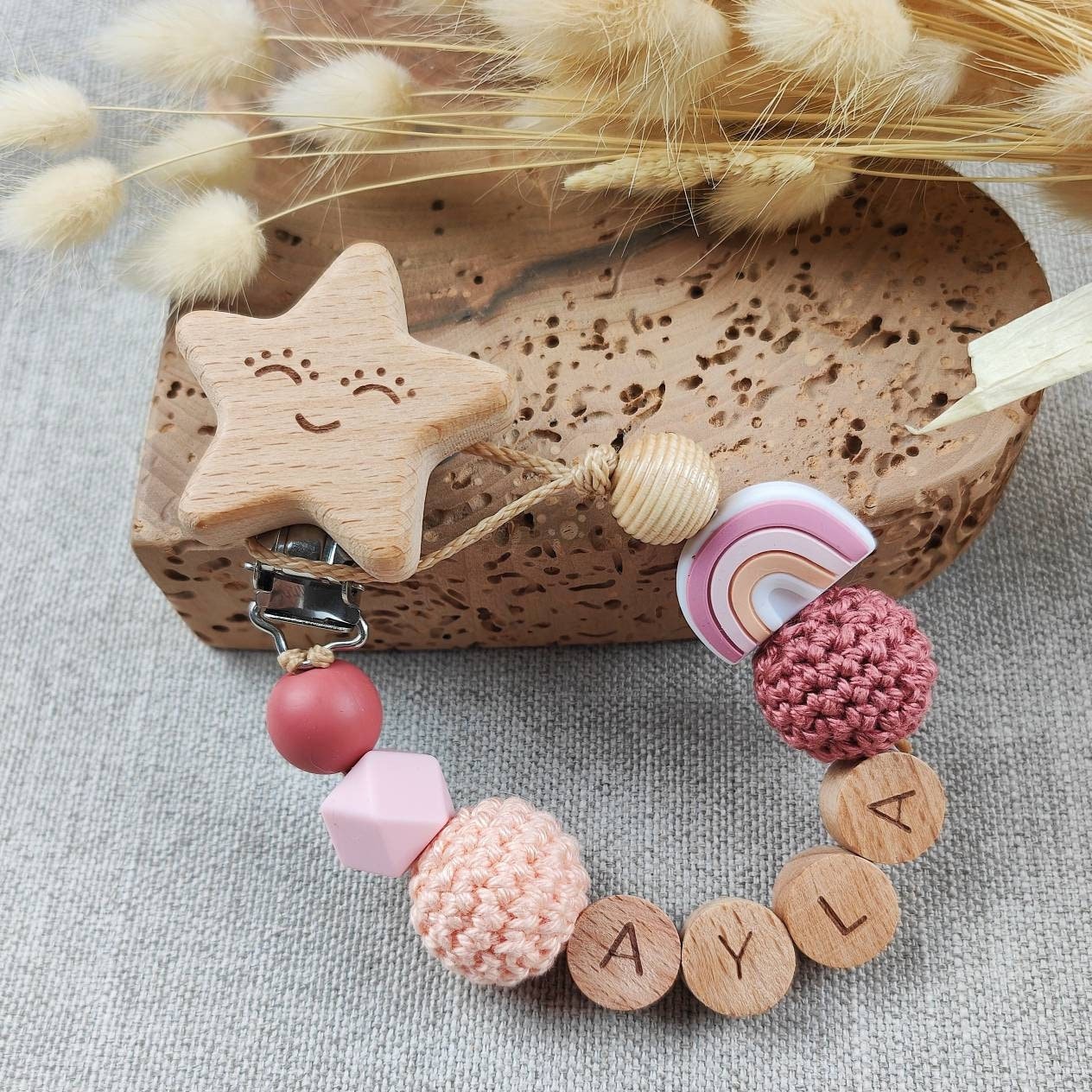 Schnullerkette Personalisiert |Babygeschenk Mit Namen | Mädchen Taufe| Baby Geburt Taufgeschenk Schnullerkette Personalisiert |Babygeschenk Mit Namen | Mädchen Taufe| Baby Geburt Taufgeschenk von Etsy - 7miniwunder