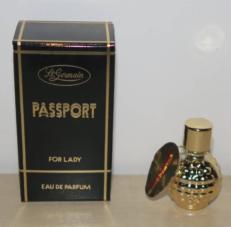 Miniatur Eau De Parfum Passport 3Ml St. Germain von Etsy - AMERICANTRAIN