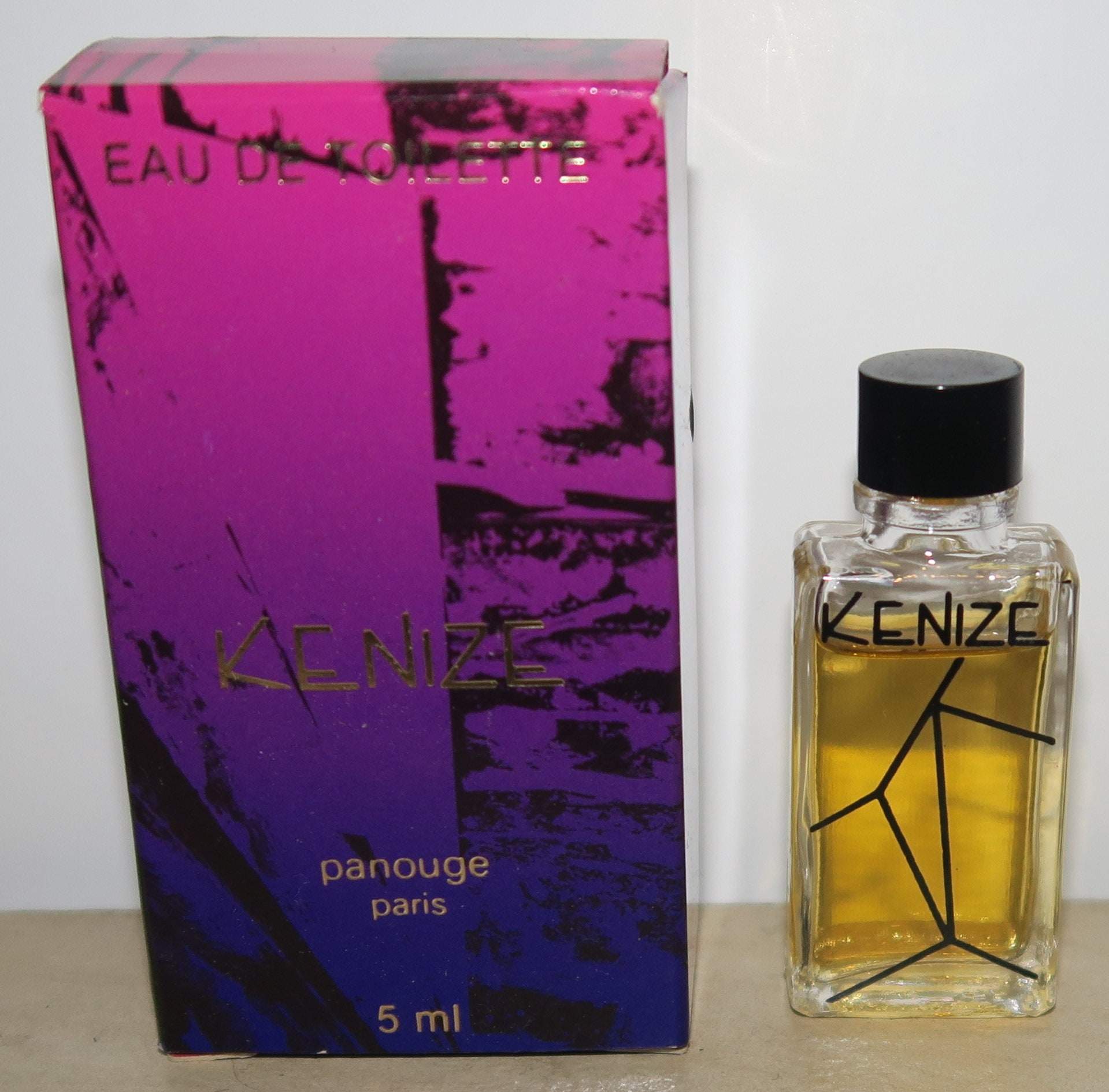 Miniatur Eau De Toilette Kenize 5Ml Panouge von Etsy - AMERICANTRAIN