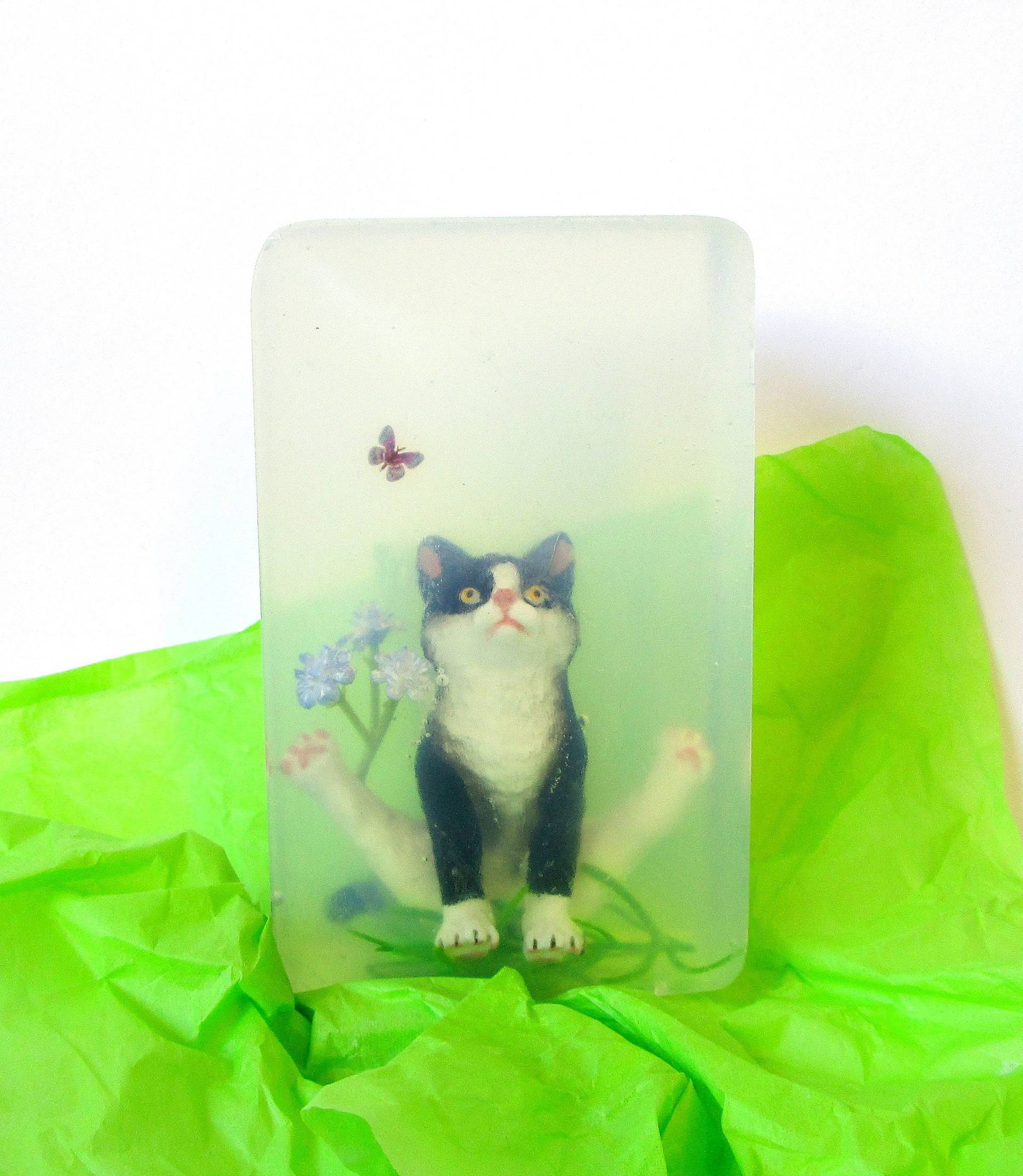 xl Designer-Seife "Meine Verrückte Katze" Mit Geschenkverpackung-Option xl Designer-Seife "Meine Verrückte Katze" Mit Geschenkverpackung-Option von Etsy - ARTeriell