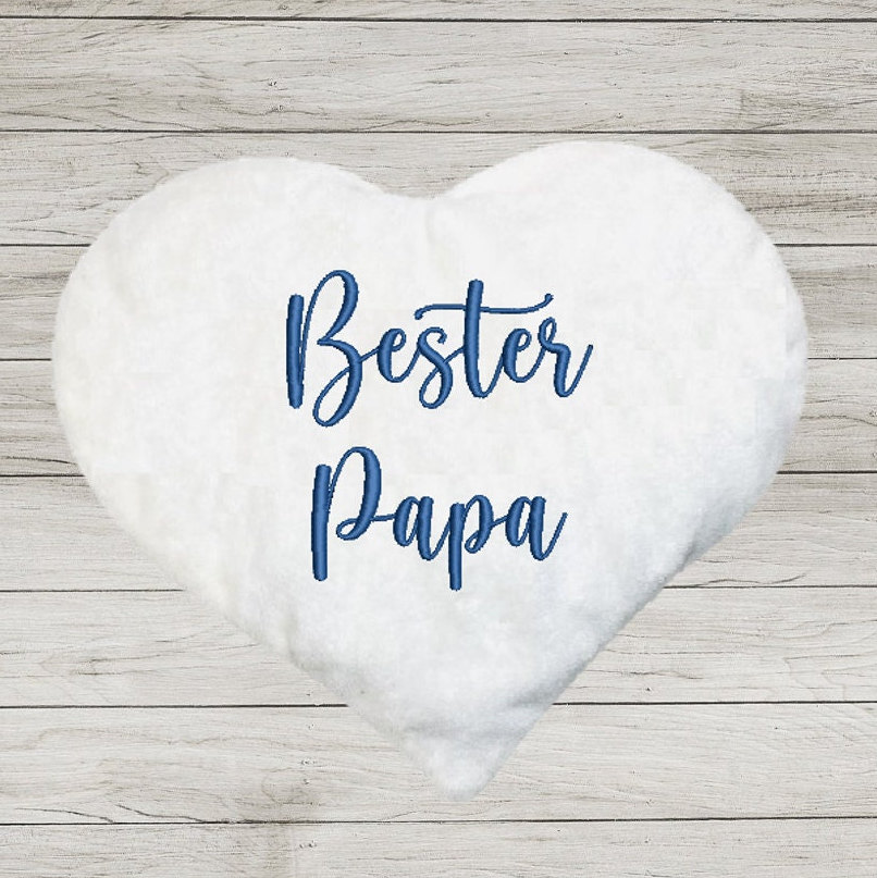 Personalisiertes Kirschkernkissen Wärmekissen Plüschstoff Individuell Geschenk Bester Papa Weihnachten Geschenkidee von Etsy - ASKreativManufaktur