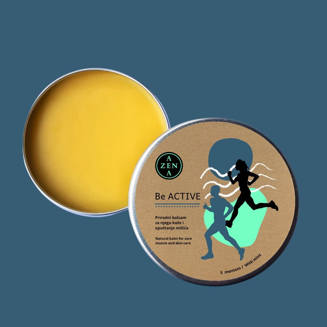 Kräuter Körperbalsam Be Active - Mit Minze Kräuter Körperbalsam Be Active - Mit Minze von Etsy - AZENANaturalSkinCare