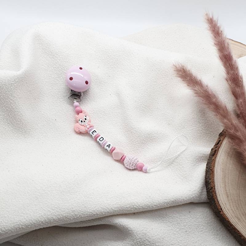 Schnullerkette Eichhörnchen Für Mädchen Oder Jungen von Etsy - AdlesShop