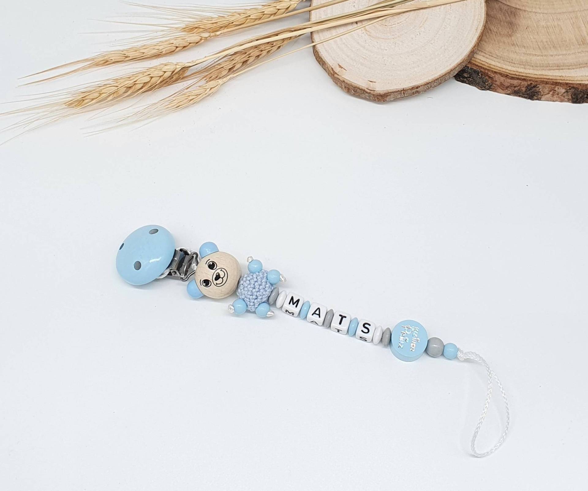 Schnullerkette Mit Namen Für Mädchen Oder Jungen, Kleiner Prinz, Kleine Prinzessin von Etsy - AdlesShop