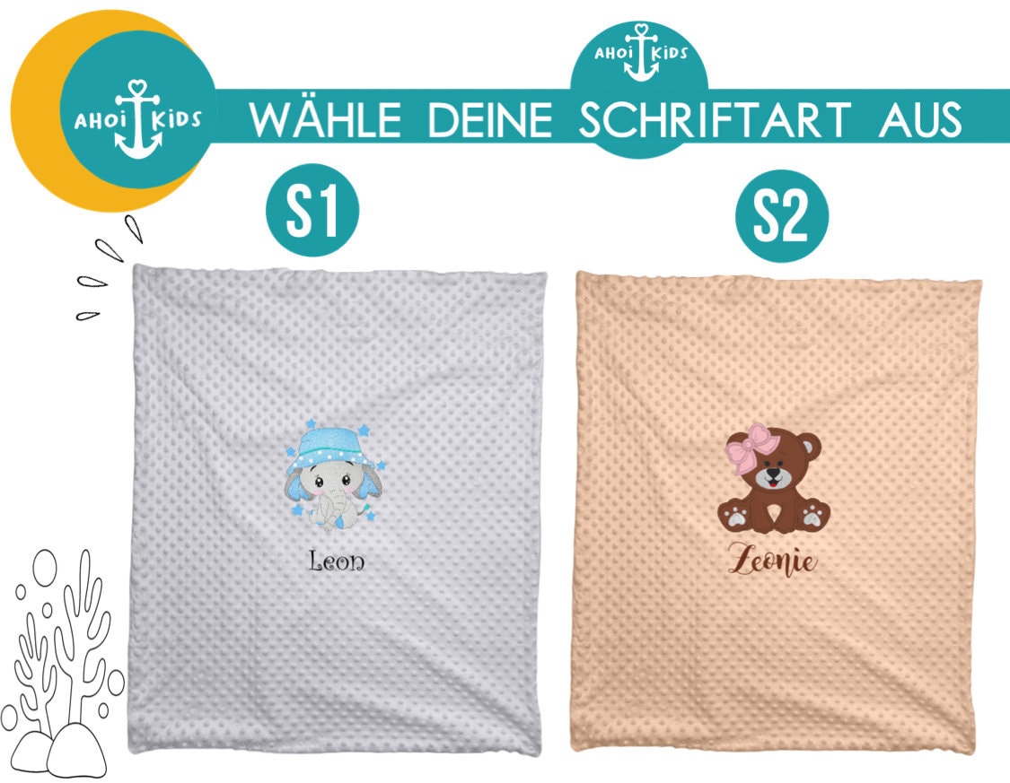 Personalisierte Bestickte Babydecke, Fleece Weiche Decke, Geschenk Für Neugeborene, Geschenk , Weich , Geboren 2023 , Decke Personalisierte Bestickte Babydecke, Fleece Weiche Decke, Geschenk Für Neugeborene, Geschenk , Weich , Geboren 2023 , Decke von Etsy - Ahoiikids