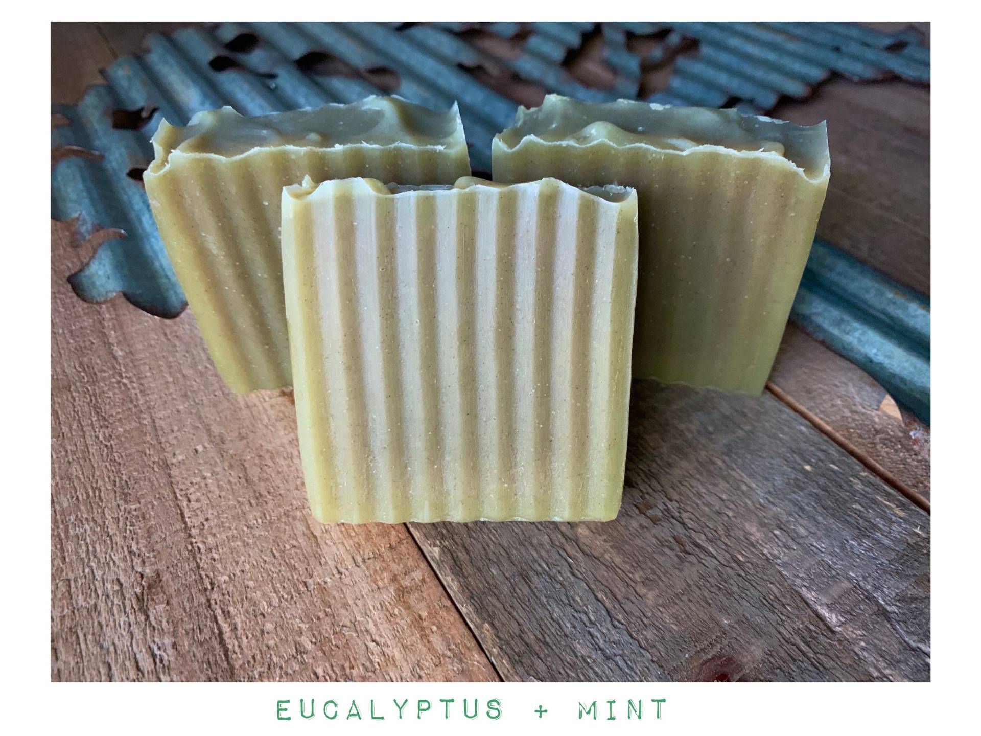 Bio Eukalyptus + Minze Seife von Etsy - AlabamaMudSoapCo