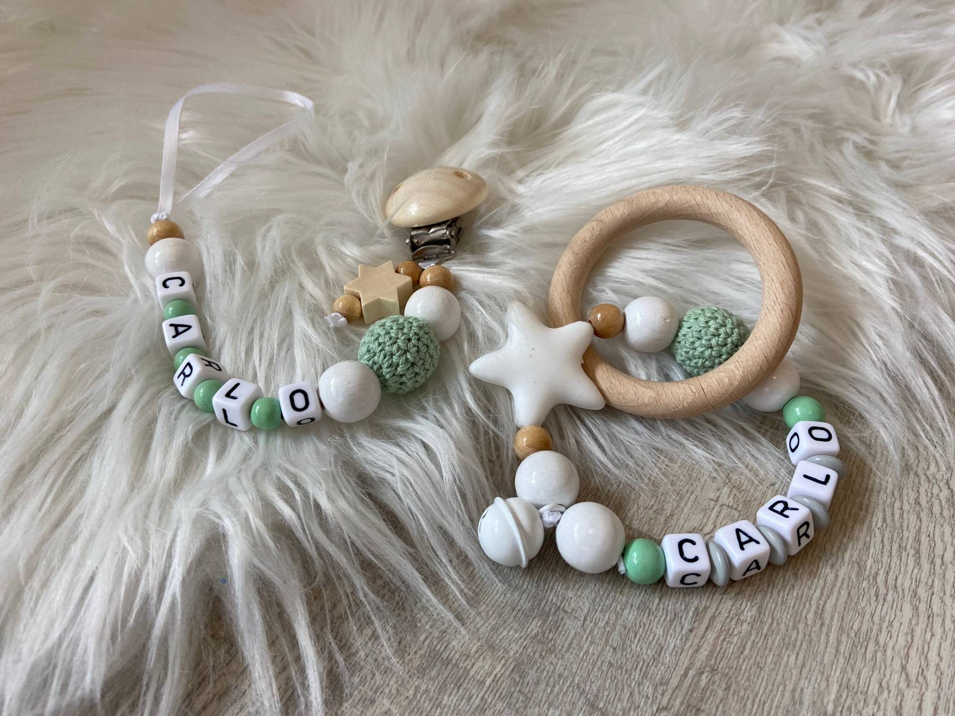 Schnuller Baby Geburtsgeschenk Personalisiert Taufgeschenkschnullerkette Mit Name von Etsy - AllesausliebeByInka