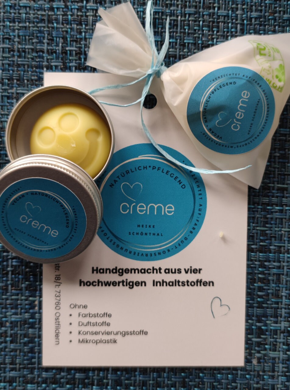 Feste Creme, Schmilzt Sanft in Den Händen Und Pflegt Alle Raue Hautstellen. Hochwertige Inhaltstoffe, Zugelassen. Auch Zum Verschenken von Etsy - Alltagsaufheller