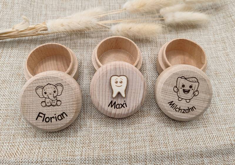 Milchzahndose Personalisiert Aus Holz | Milchzahnbox Zahndose Junge Und Mädchen Zahnfeedose Zahnfee Dose Mit Namen Geschenk von Etsy - AlztalDesign