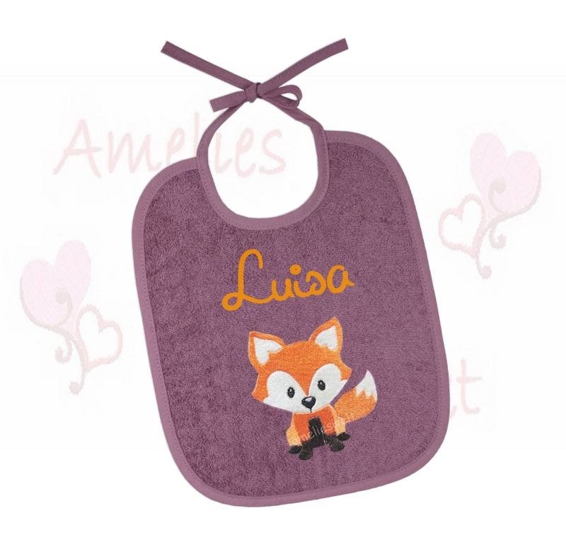 Lätzchen Mit Name Personalisiert Beere Geschenk Baby Zur Geburt Taufe Fuchs Mädchen von Etsy - AmeliesweltGeschenke