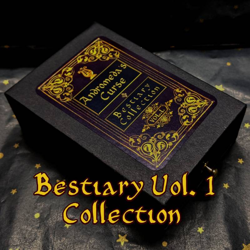 Bestiary Collection Volume 1 Geschenkbox - Rollerball Parfümöl Vegan & Grausamkeitsfrei von Etsy - AndromedasCurse