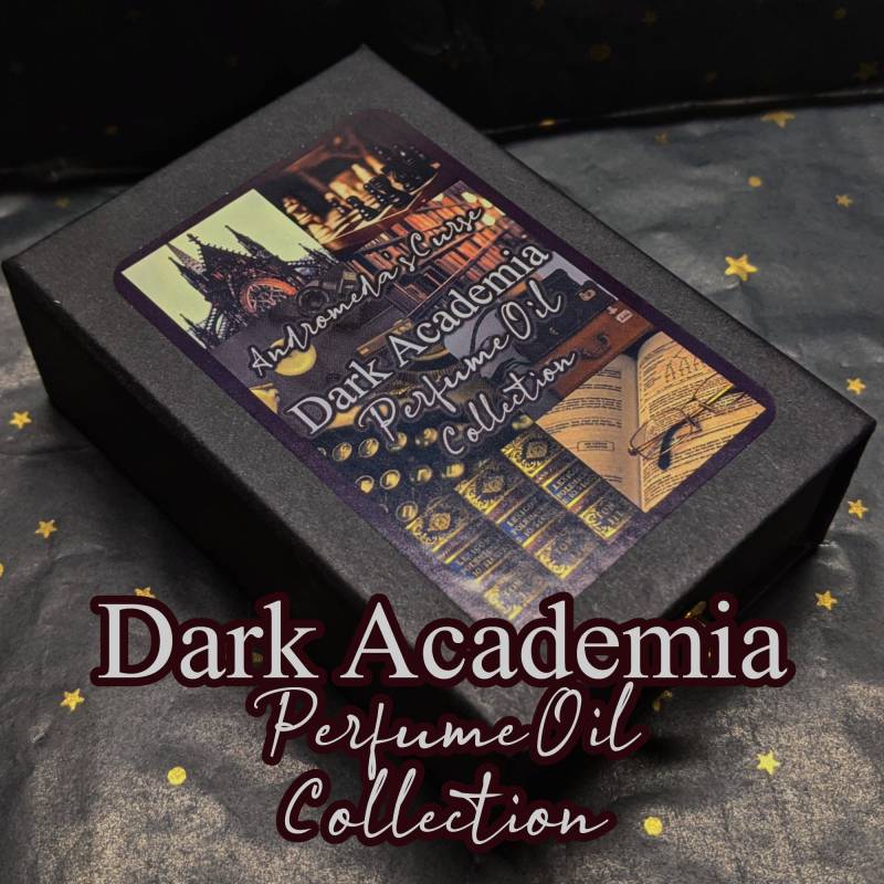 Dark Academia Geschenkbox - Rollerball Parfümöl Vegan & Ohne Tierversuche von Etsy - AndromedasCurse