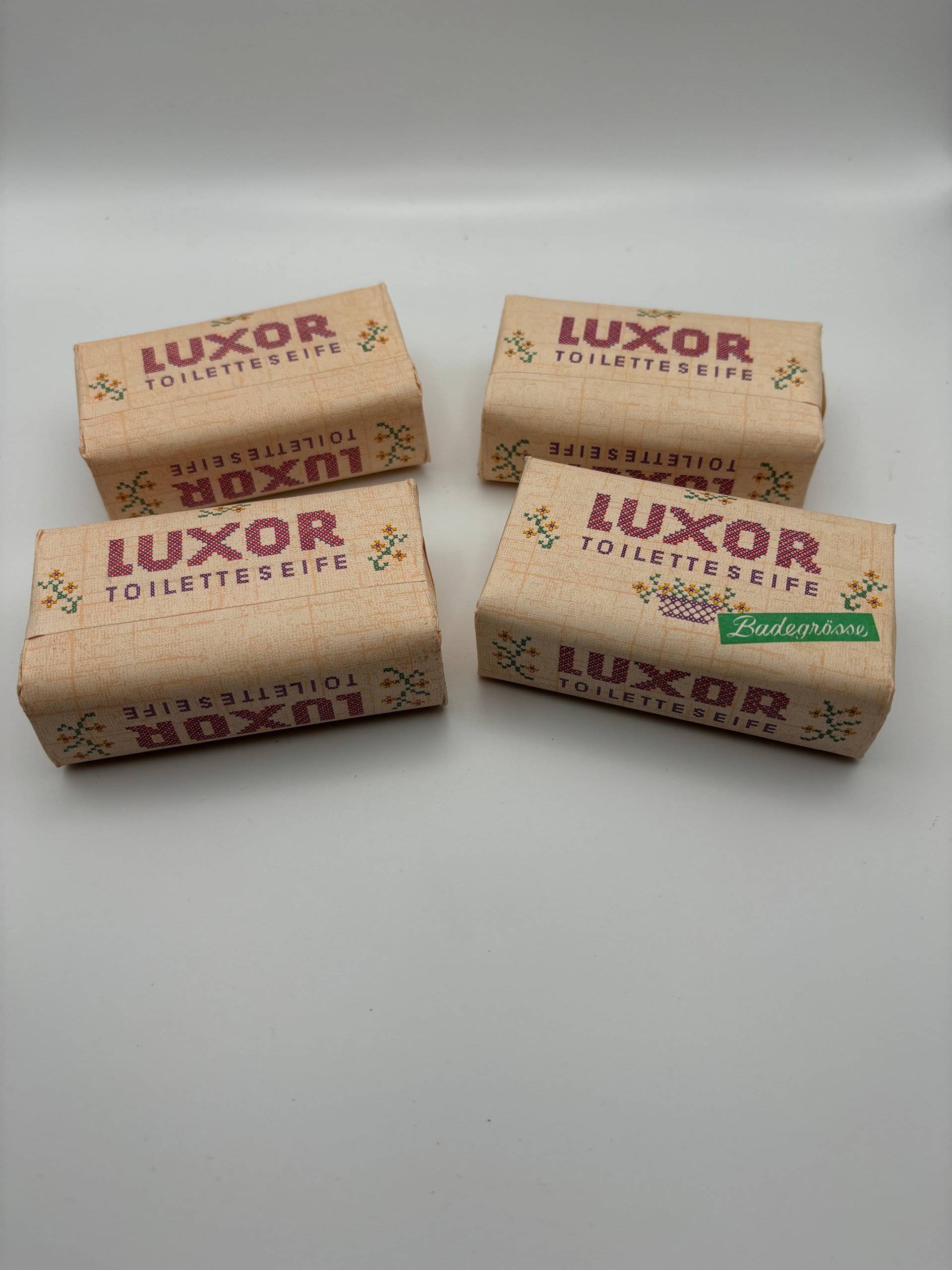 4 Seltene Vintage Luxor Toilettenseife Aus Den 1960 Jahren in Sehr Guter Originalverpackung Perfekte Sammlerstücker von Etsy - AndysKuriositaeten