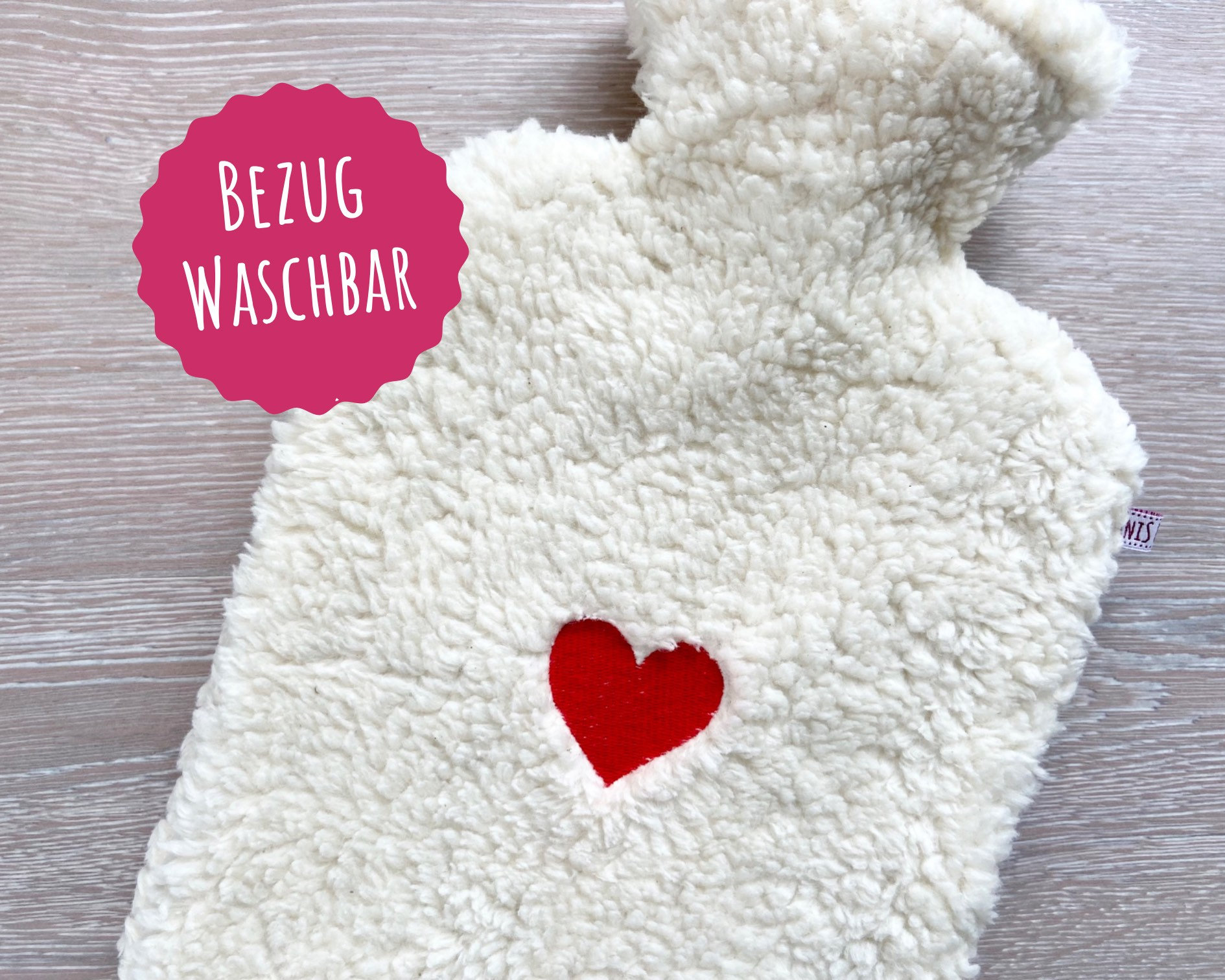 Wärmflasche, Herz, Kuschelig, Wärmflaschenbezug, Wärmflaschenhülle, Mit Bezug, Rot, Teddyplüsch, Weihnachtsgeschenk, Frauengeschenk, Liebe von Etsy - AniSHeadies