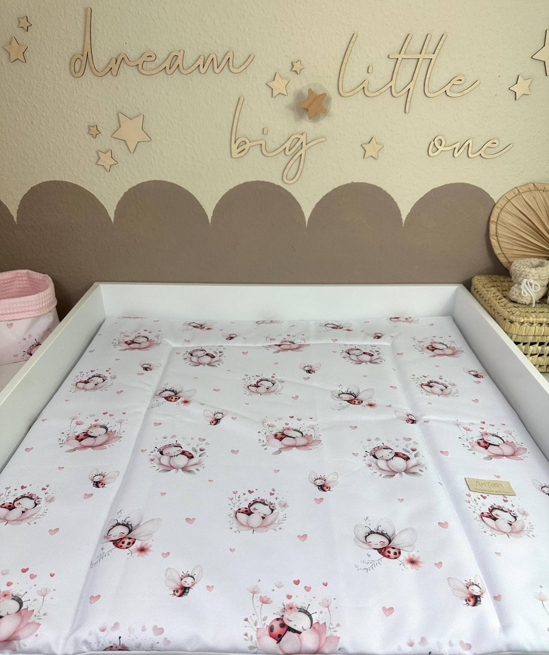 Wasserabweisende Wickelunterlage Wickelauflage Marienkäfer Wasserabweisende Wickelunterlage Wickelauflage Marienkäfer von Etsy - Antalin