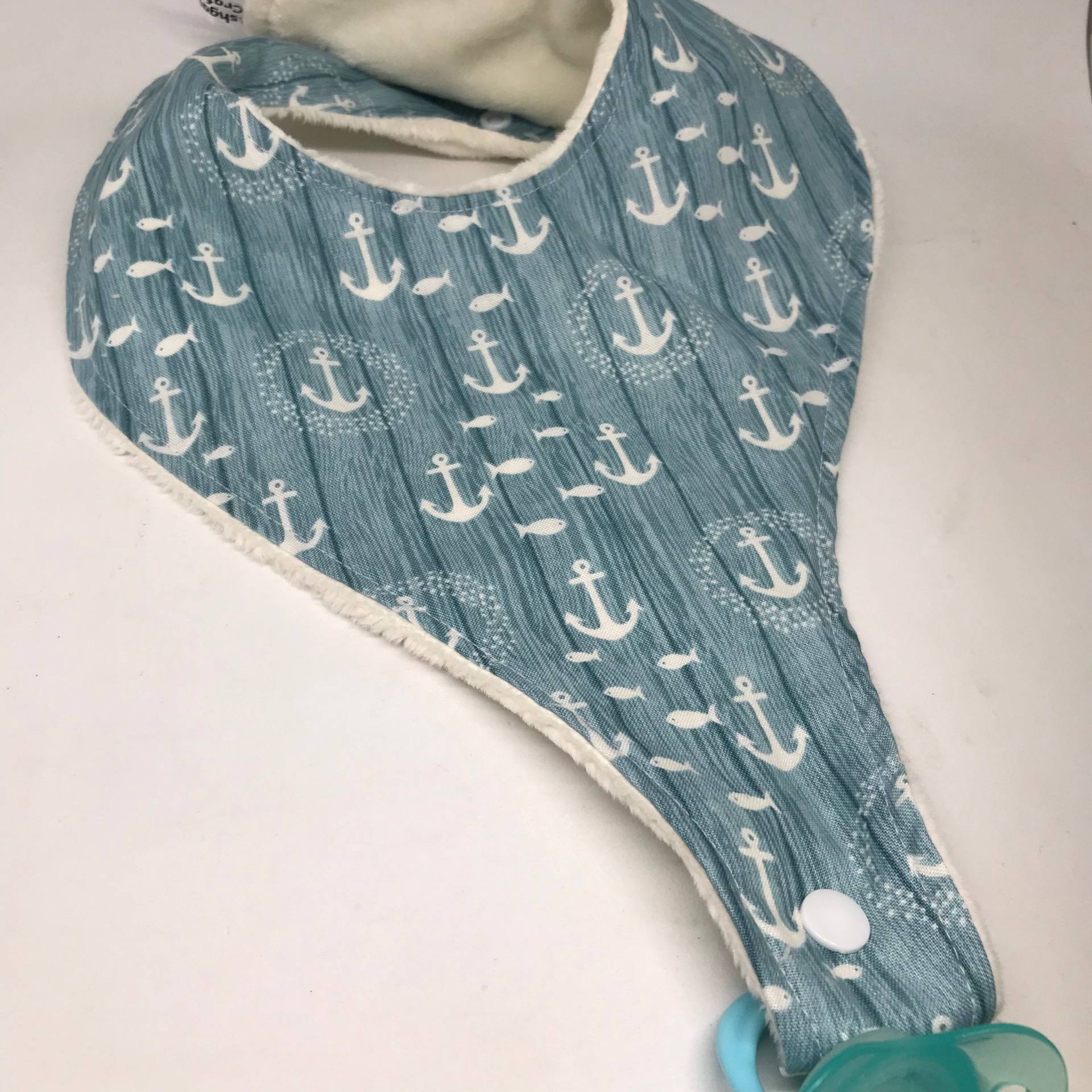 Baby Lätzchen, Dribbeln Schnuller Schnuller, Dodie, Nuckel, Baby-Dusche-Geschenk, Baby-Geschenk, Nautisch von Etsy - AshgateCrafts