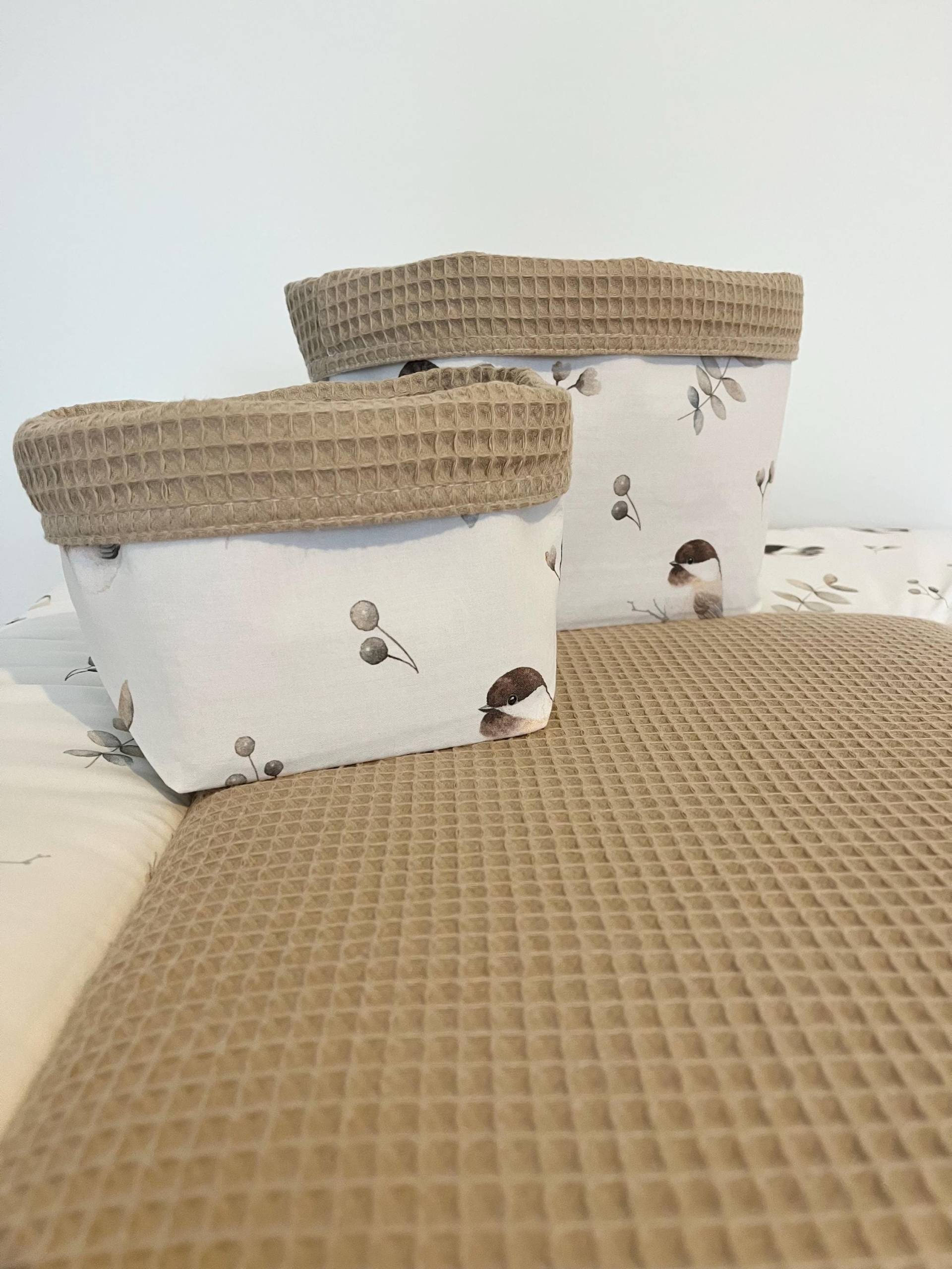 Utensilo Körbchen | Wickeltisch Utensilos Aufbewahrungskörbchen Wickeltischkörbchen Stoffkörbchen Set S Und M Utensilo Körbchen | Wickeltisch Utensilos Aufbewahrungskörbchen Wickeltischkörbchen Stoffkörbchen Set S Und M von Etsy - AtelieMagique