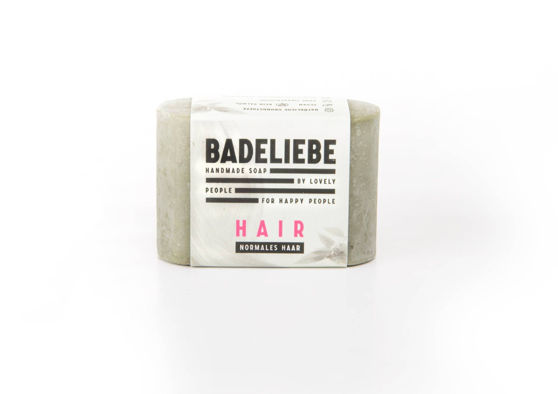 Badeliebe Hair - Festes Shampoo Für Normales Haar Mit Grüner Tonerde von Etsy - BADELIEBE