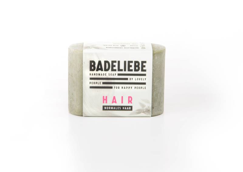 Badeliebe Hair - Festes Shampoo Für Normales Haar Mit Grüner Tonerde von Etsy - BADELIEBE