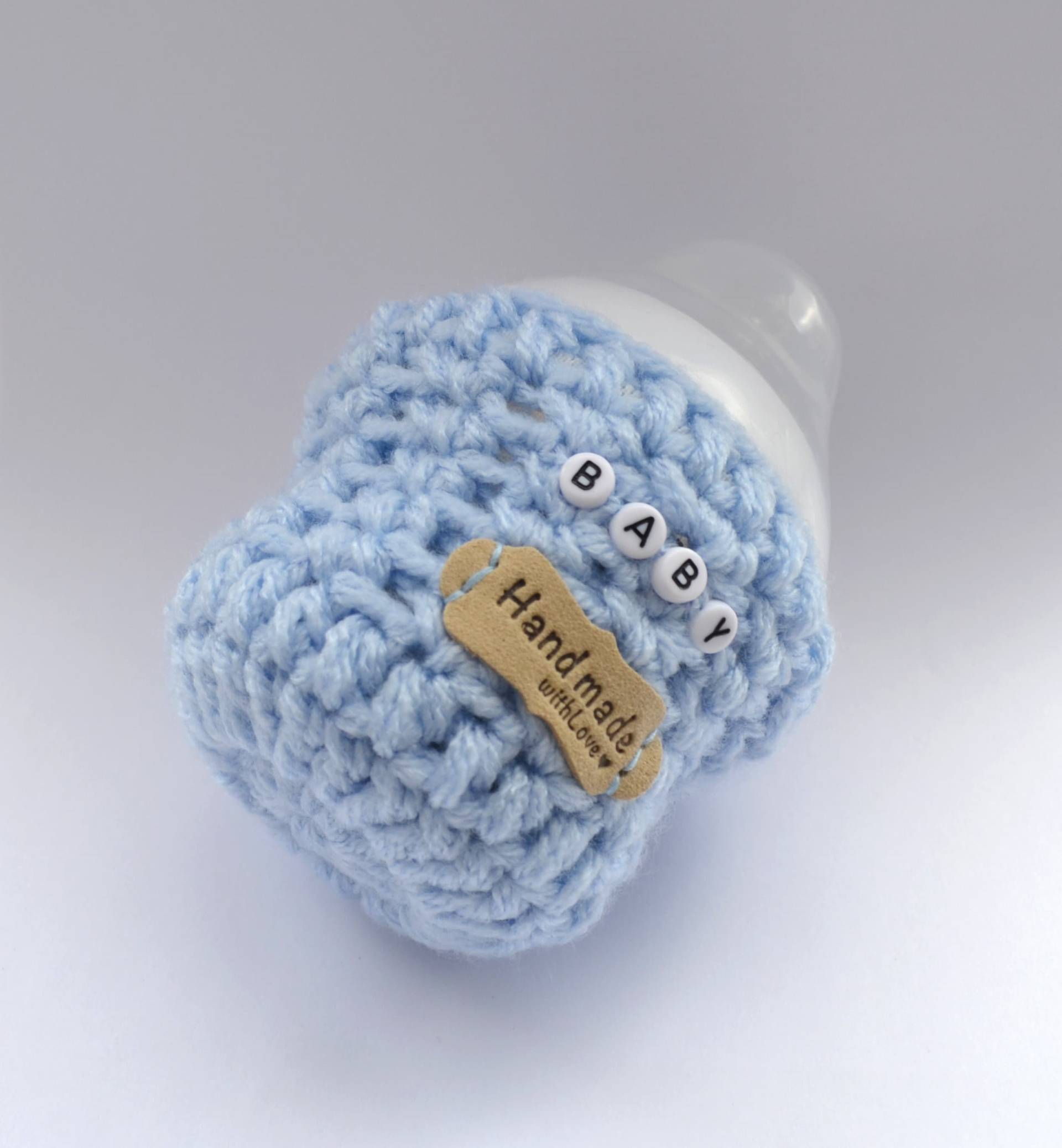 Gehäkelte Baby Blaue Milch Flasche Hülle, Personalisierte Geschenk Für Neugeborene, Maßgeschneiderte Geschenkideen Babyshower von Etsy - BBKits