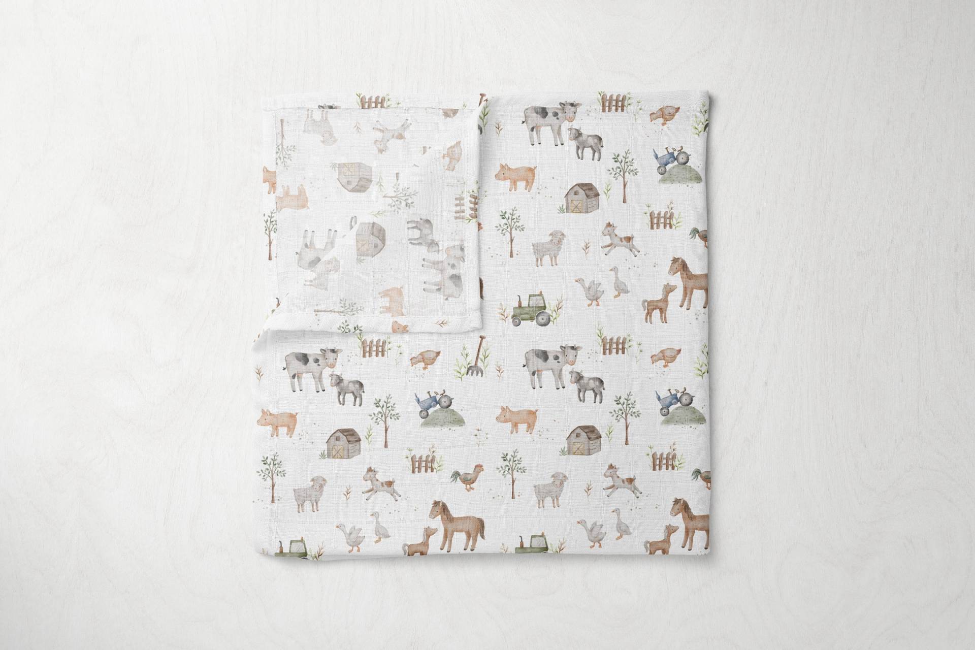 Bauernhof Tiere Bio Baumwolle & Bambus Baby Musselin Spucktuch 60 X cm | Neugeborenen Geschenk Bauernhof Tiere Bio Baumwolle & Bambus Baby Musselin Spucktuch 60 X cm | Neugeborenen Geschenk von Etsy - BabyBellsUK