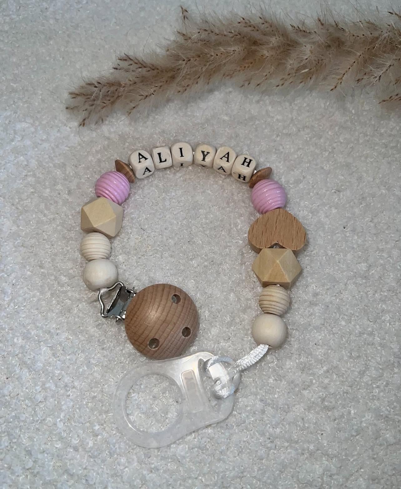 Schnullerkette Schnullerkette von Etsy - BabychainBoutique