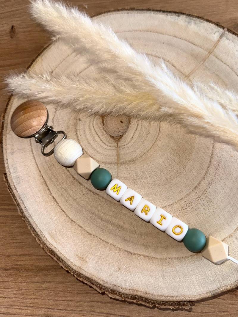 Schnullerkette Mit Namen | Personalisiert Geburtsgeschenk Einzigartiges Geschenk Babygeschenk Junge von Etsy - Babygeschenkeluisa