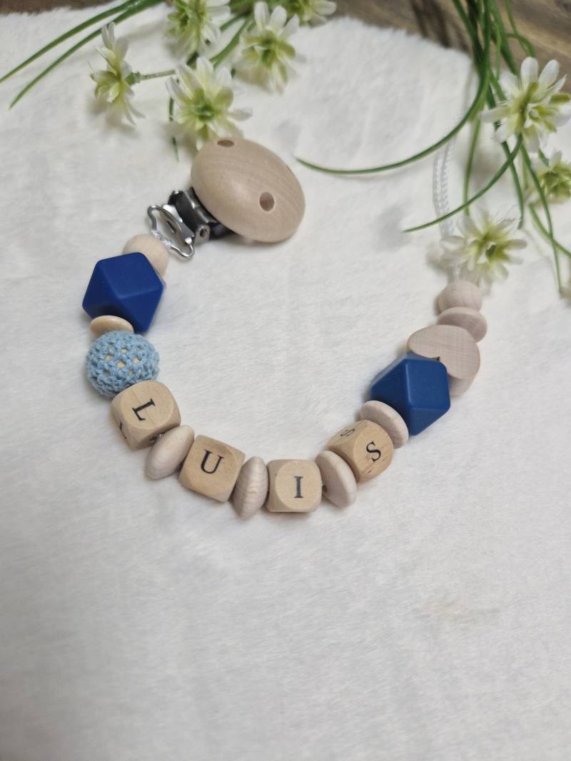 Schnullerkette Mit Namen|Baby Geschenk| Personalisiertegeschenke |Baby |Geburt von Etsy - Bambinidream