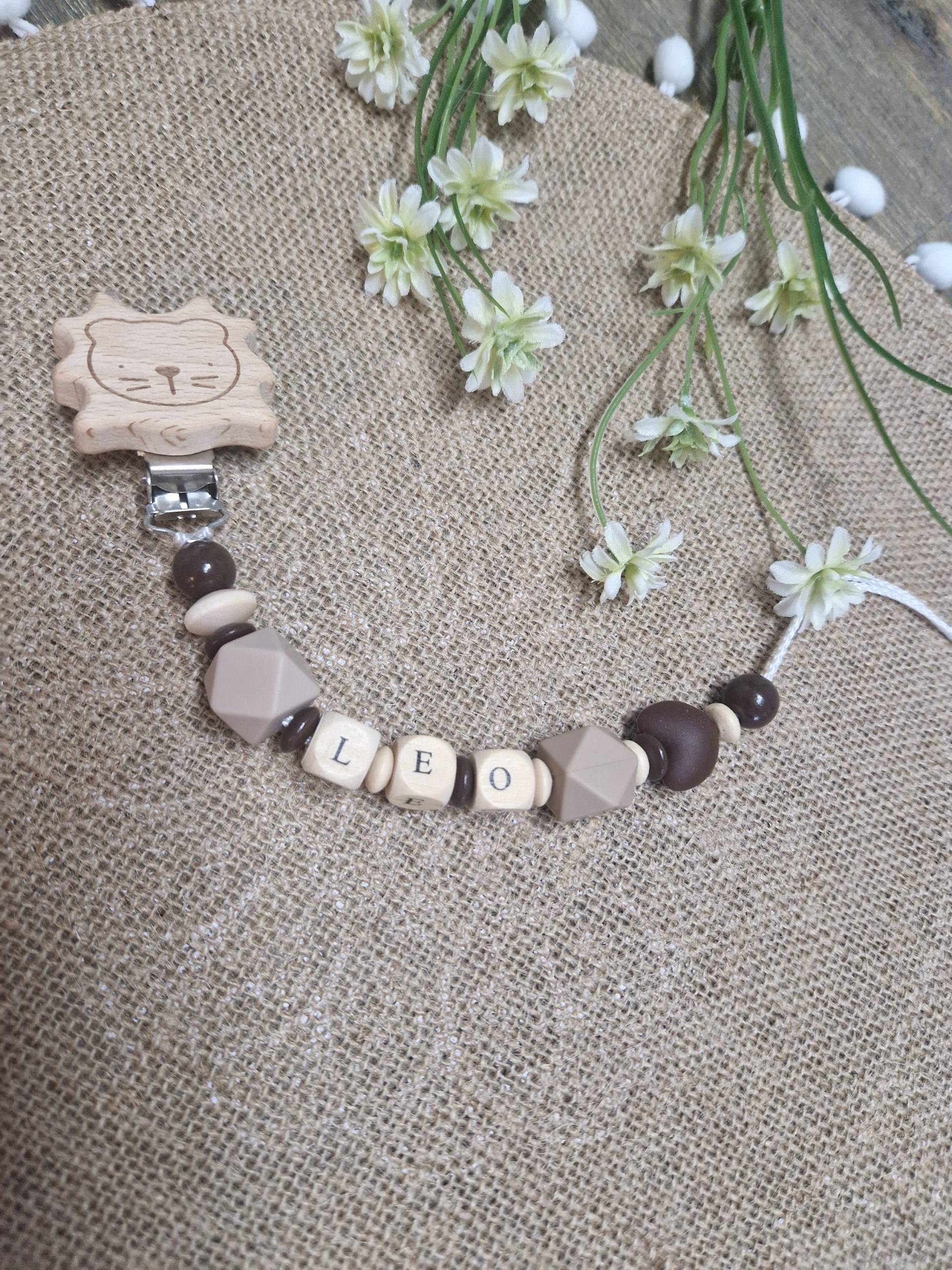 Schnullerkette Mit Namen|Baby Geschenk| Personalisiertegeschenke |Baby |Geburt von Etsy - Bambinidream