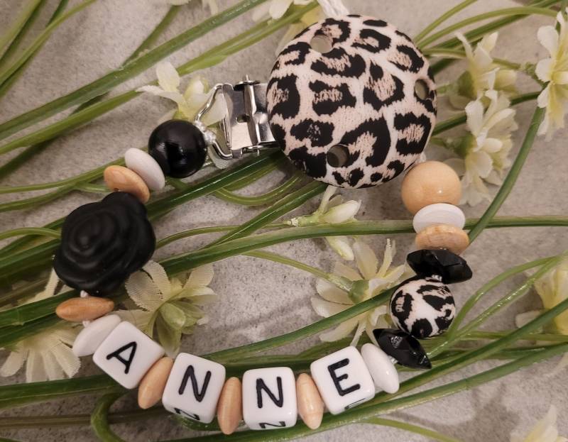 Schnullerkette Mit Namen Leo Print|Baby Geschenk| Personalisiertegeschenke |Baby |Geburt von Etsy - Bambinidream