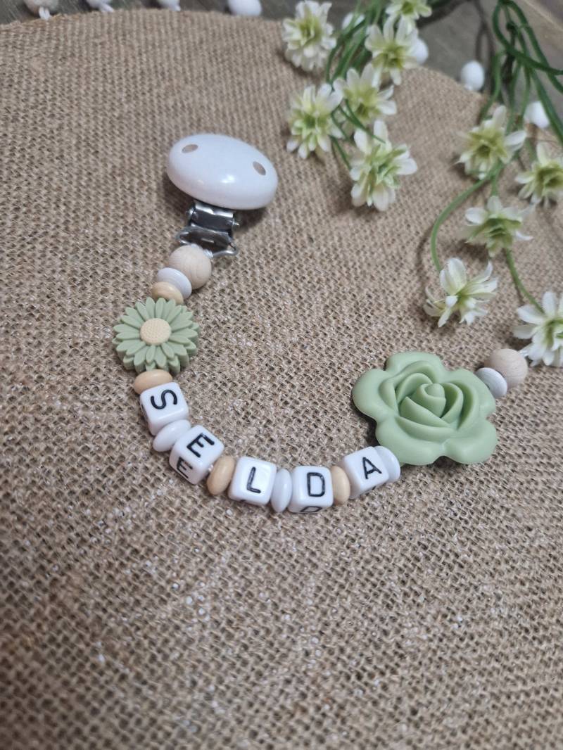 Schnullerkette Mit Namen Personalisiert |Baby Geschenk| Personalisiertegeschenke |Geburt von Etsy - Bambinidream