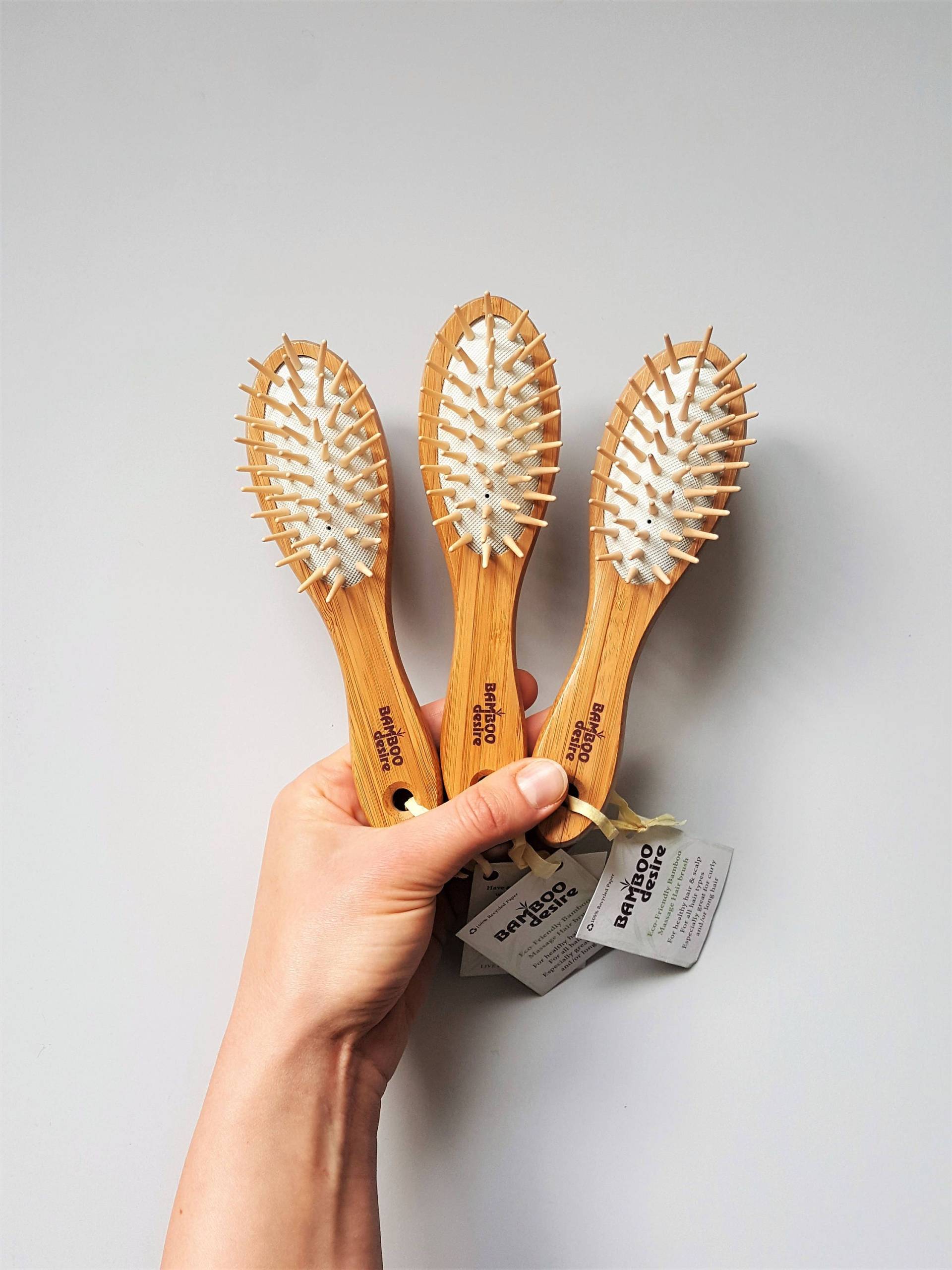 Bambus Mini Haarbürsten Set Kopfhautmassage, Detangling, Vegan Bambus Mini Haarbürsten Set Kopfhautmassage, Detangling, Vegan von Etsy - BambooDesire
