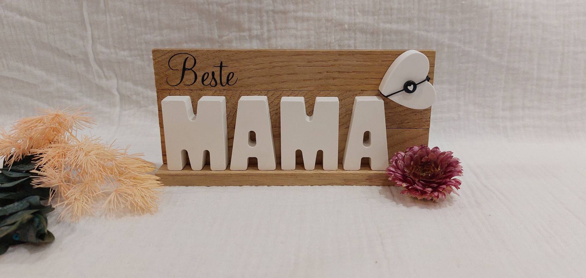 Beste Mama Geschenk Zum Muttertag Schriftzug Aus Raysin Aufsteller Mitbringsel Kleinigkeit Mamatag von Etsy - Bavariangifts23