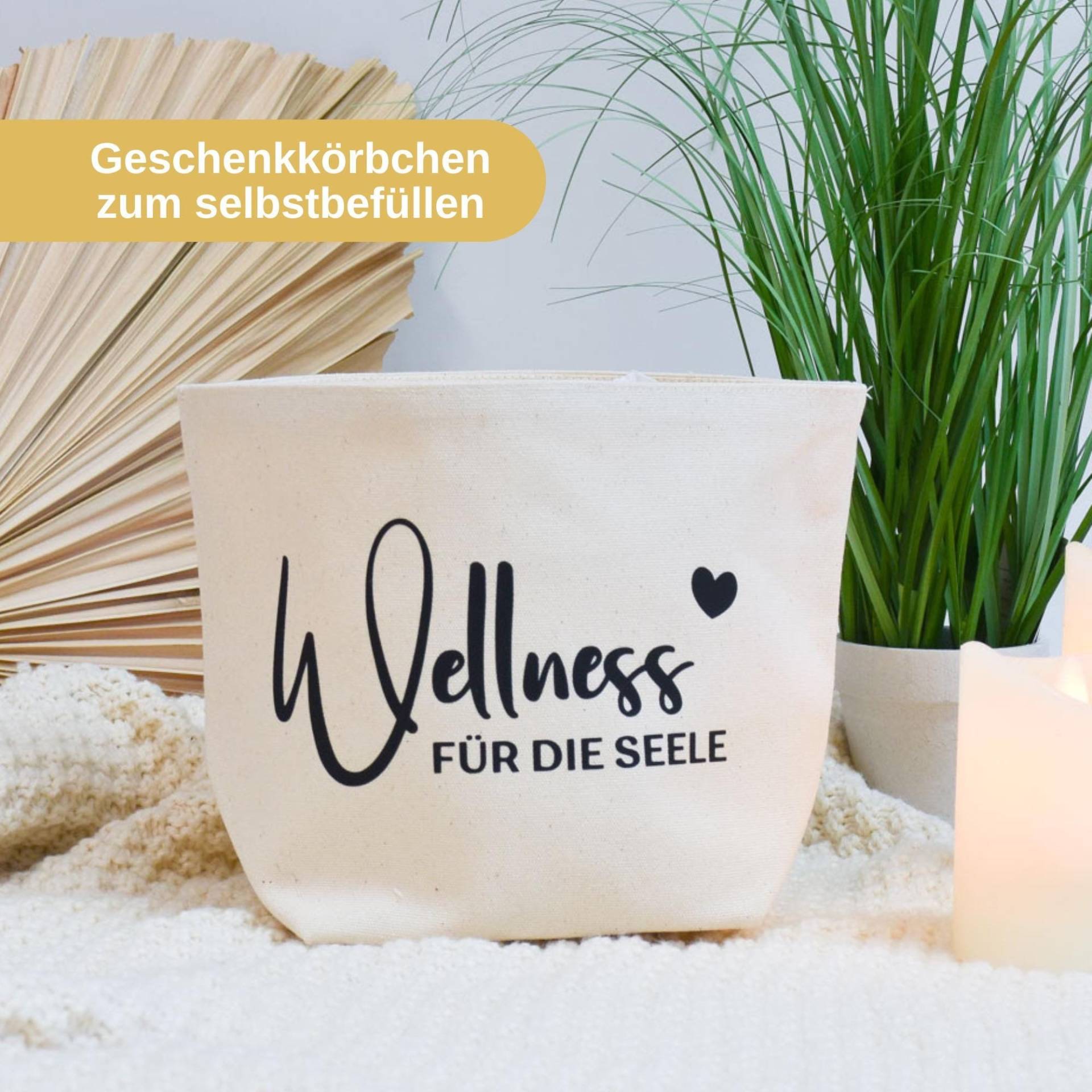 Geschenkkörbchen "Wellness Für Die Seele" | Geschenkkorb Zum Selbstbefüllen Geburtstagsgeschenk Freundin Schwester Oder Mama Wellnessbox von Etsy - BeBonnieShop